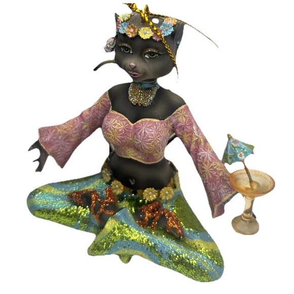 Alley Cats Lushes Margaret Le Van Figurine with Tag Rare Retired 3” Ornament - Picture 6 of 13